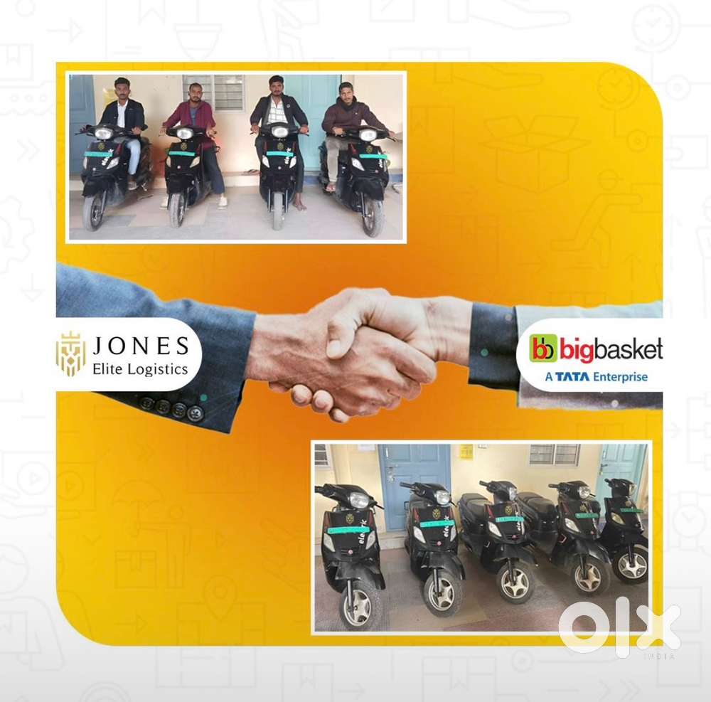 hiring for big basket delivery.