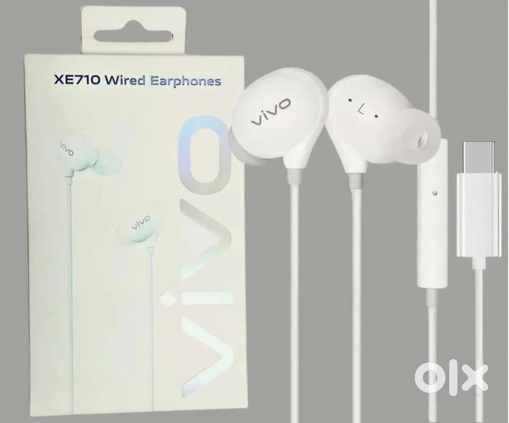 Vivo original type c headphones white