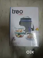 Treo by milton borosilicate glass round tiffin