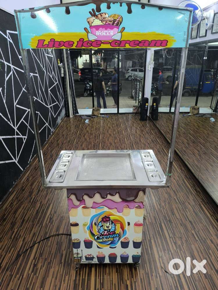 Tawa/Rolled Ice-cream Machine, Well Maintained.