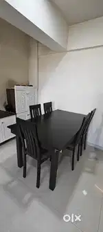 Dining table with 6 chairs