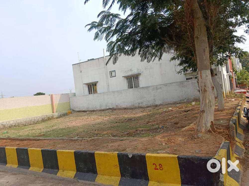 145 SQ YARDS CORNER PLOT for sale  Main Road Bandlaguda ECIL Hyderabad