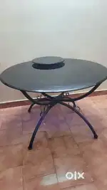Glass top dining  table for sale