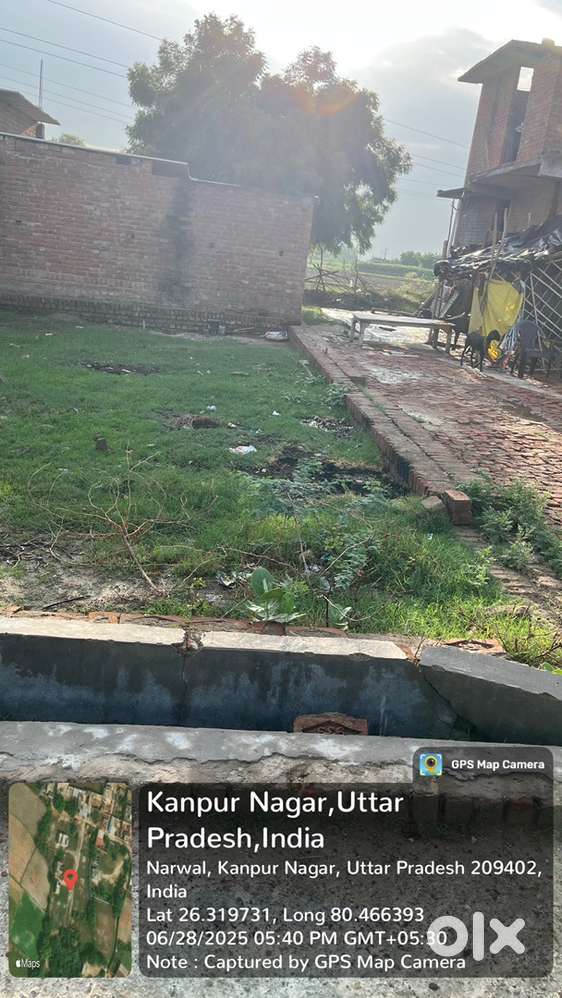 150 gaj plot corner plot dakil kharij maharajpur iti college ke piche