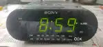Sony Clock with am fm radio. Good working condition