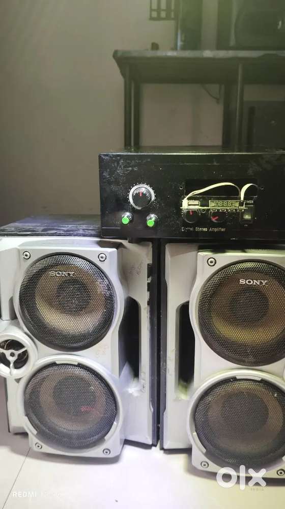 Sony speakers with amplifier