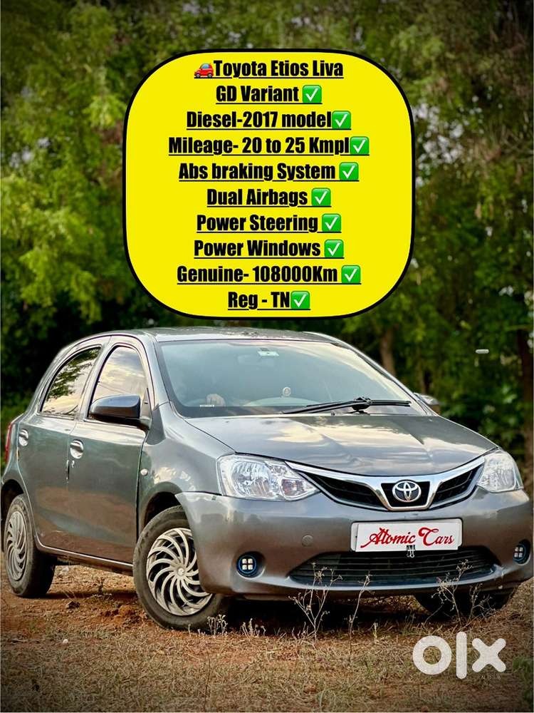 Toyota Etios Liva 2017 Diesel Good Condition