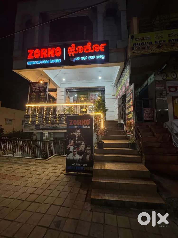 Fully furnished running cafe for sale