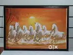 7 Horse photo frame