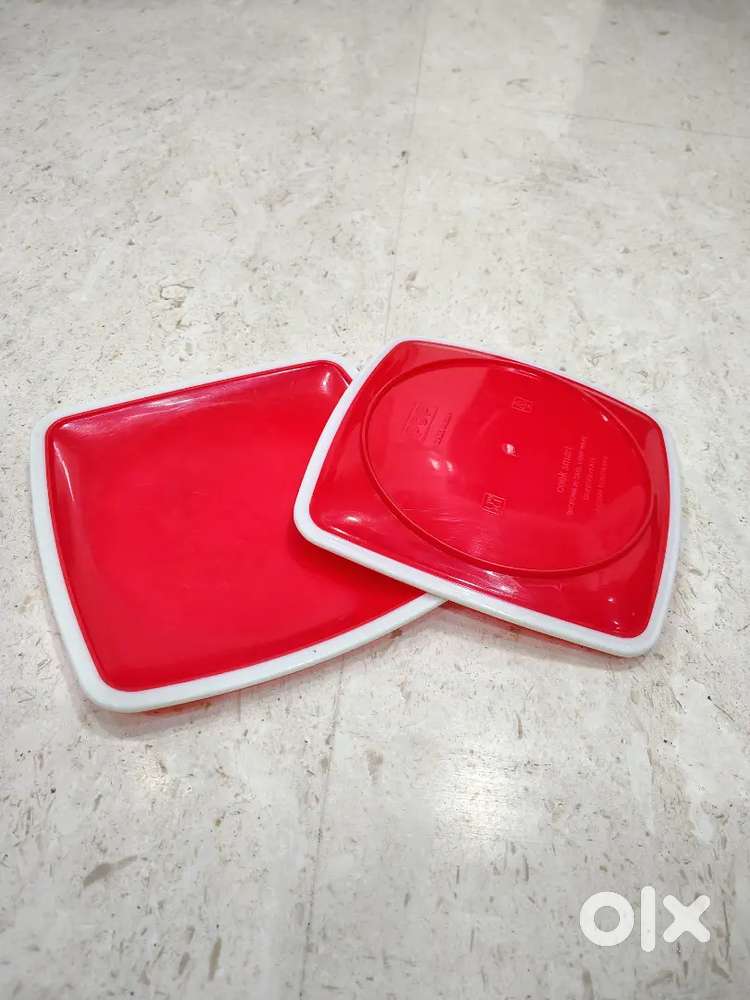 86 Pcs Fibre Dinner Set – Stylish & Unbreakable , Like New