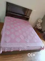 COMPACT SIZED DOUBLE BED WITH MATTRESS