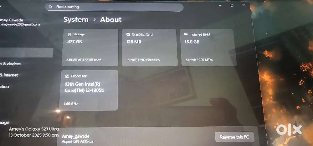 Brand New Acer Aspire Lite Urgent Sell