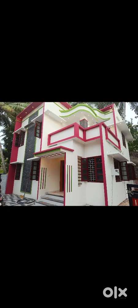 3bhk one year old house urgent sale in nellivila, peringamala
