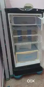 Godrej fridge with stand and stabiliser