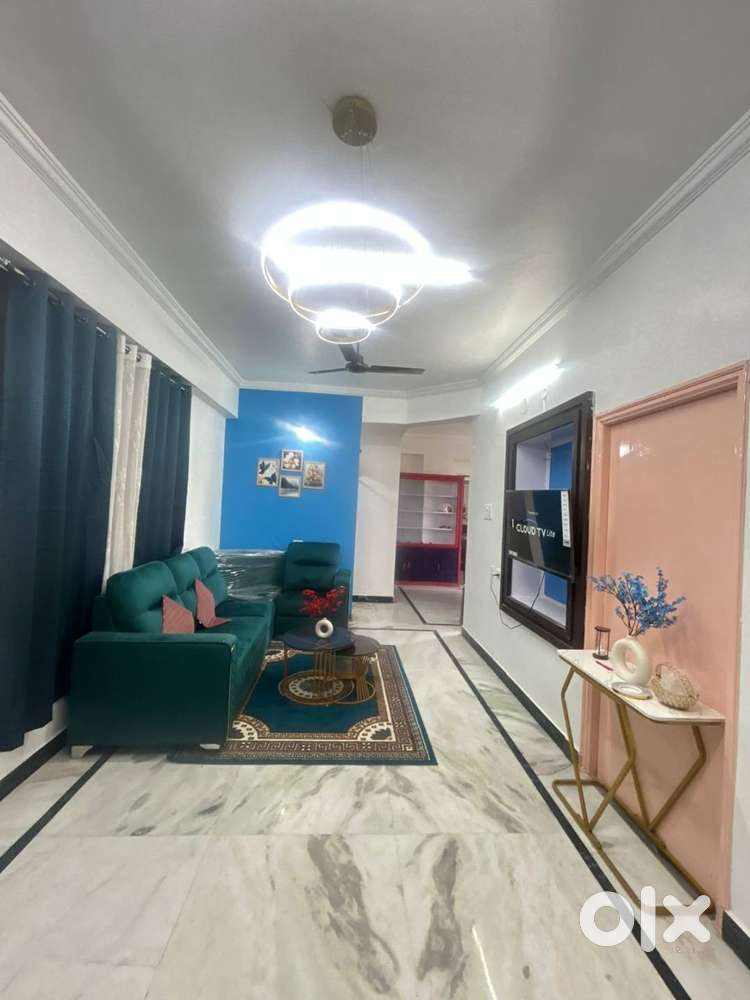 3BHK Furnished Flat 2km 5 Mins Drive to Apollo Hospitals Jubilee Hills