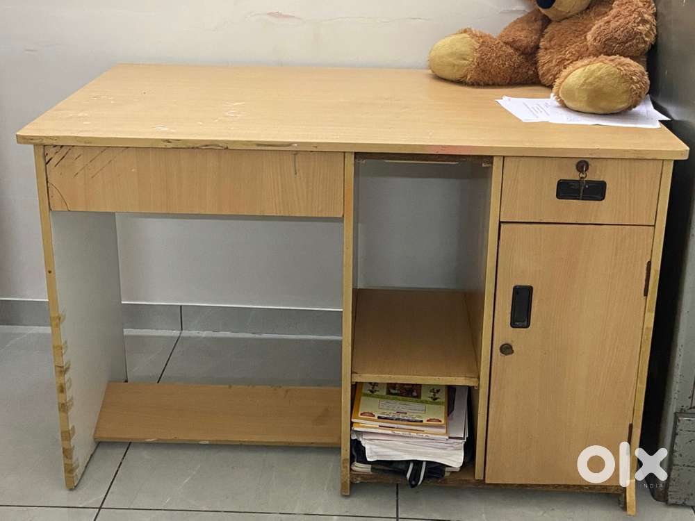 Study Table  with one drawer , 2 shelf , 1 storage & keyboard space