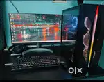 Gaming pc Rhyzen 7 2700 16 gb ram B450 motherboard