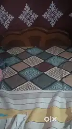 Wooden bed