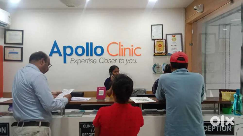 APOLLO MEDICAL CLINIC FRESHER / EXPERIENCE CANDIDATE BOTH.