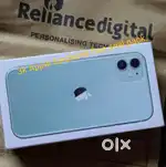 NEW SEALED PACK IPHONE  11 128gb Green Colour,  purchase from reliance