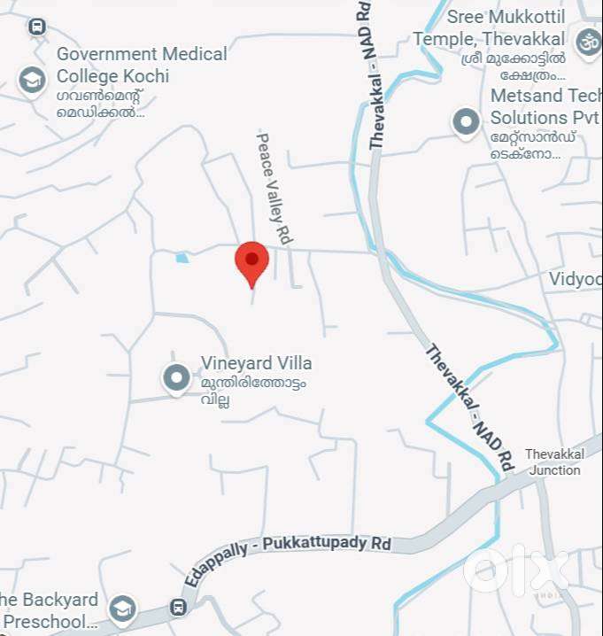 Plot for sale in Kalamaserry