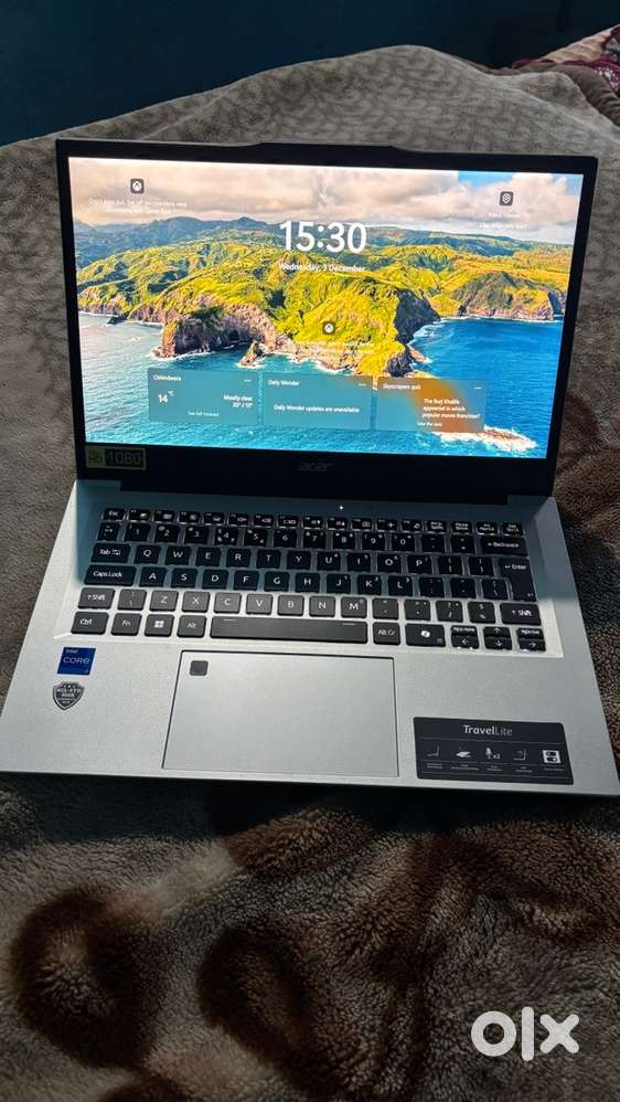 Acer travellite i7 13 gen. Laptop (argent sell)