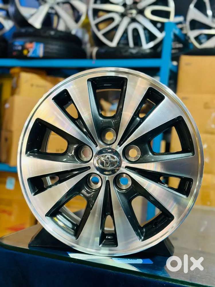 15 inch innova diamond cut OEM Alloy wheels set of four box piece