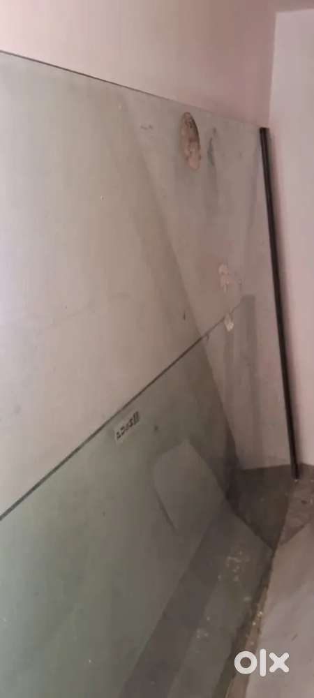 OFFICE TABLE MEDICAL SHOP GLASS DOOR AND CUPBOARDS