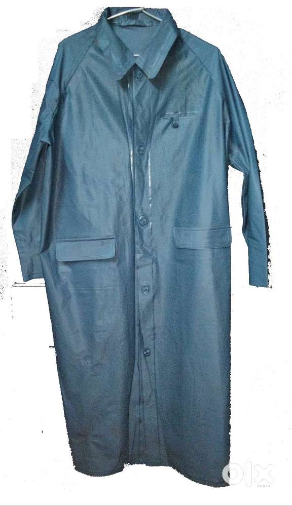 Raincoat 48 inches chest Nylon material; in Good Condition.