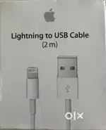 iPhone charging cable.