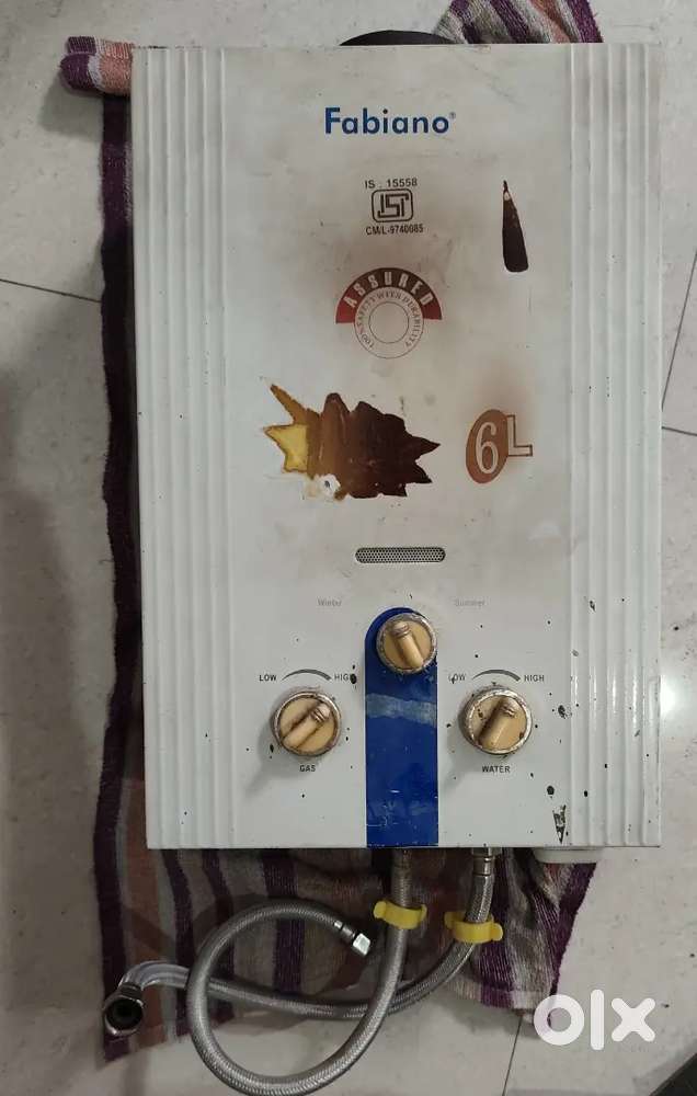 GAS GEYSER ( instant heating)