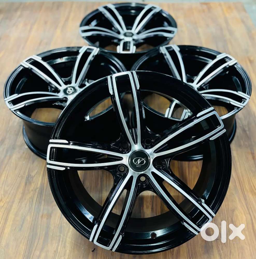 17 inch 5×114 pcd NEO Shark alloy wheels set of four in best price