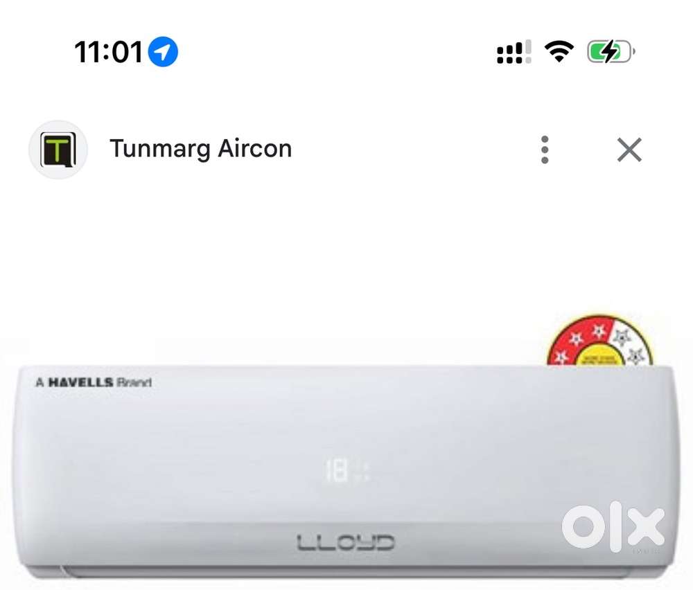Loyyd ac 1 year old