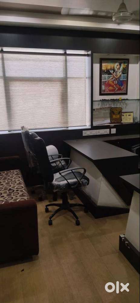 Fully furnished Road side view Commercial office for Sale