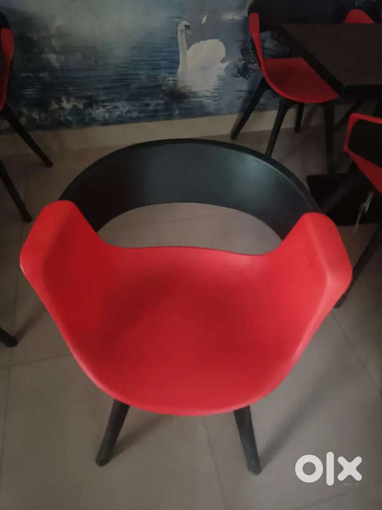 Chair for comfert n table
