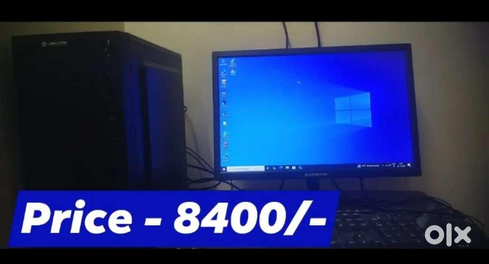 Used Intel I3-2nd Gen / 8GB RAM/ 128GB SSD/ 19 LED Monitor Full Set
