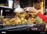 Wada pav Selling on stall