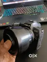 Canon eos r mirrorless camera 35mm f1.4 manual lens