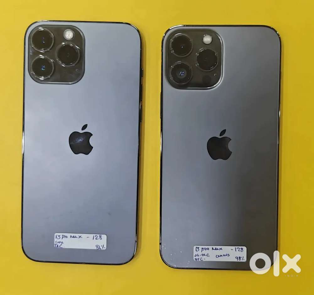 IPHONE 13 PRO MAX 128GB DISPLAY CHANGED BATTERY CHANGED CAMERA DOTS