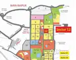 Urgent Sale Premium  Diverted Plot in Naya Raipur Sector 12