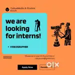 Videographer Interns(Freshers or Experienced) Can Apply