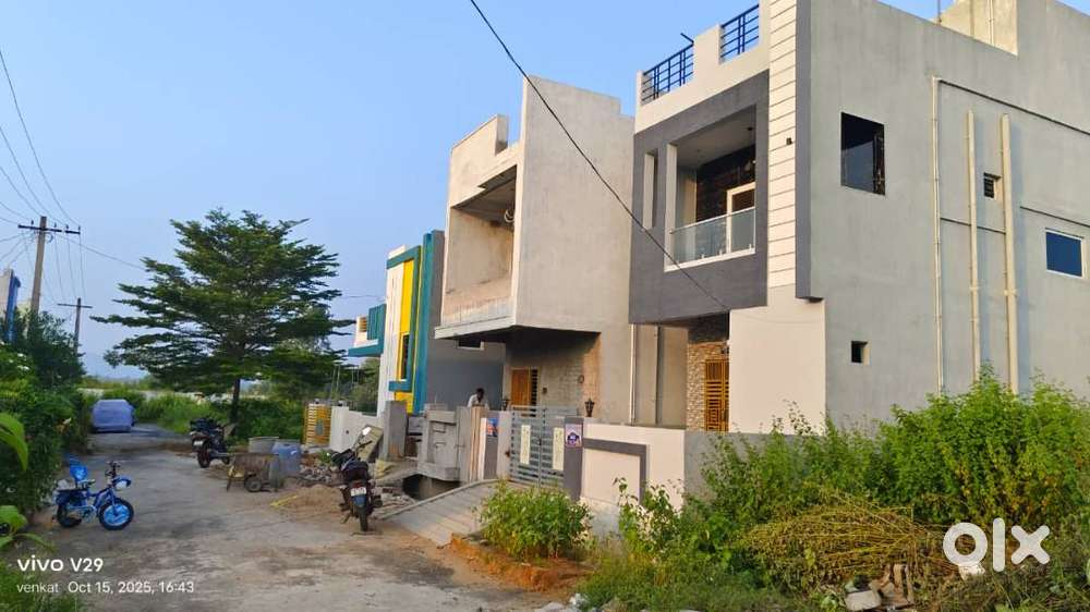90 SQ YARDS DUPLEX VILLAS FOR SALE IN DUVVADA GATED COMMINTY