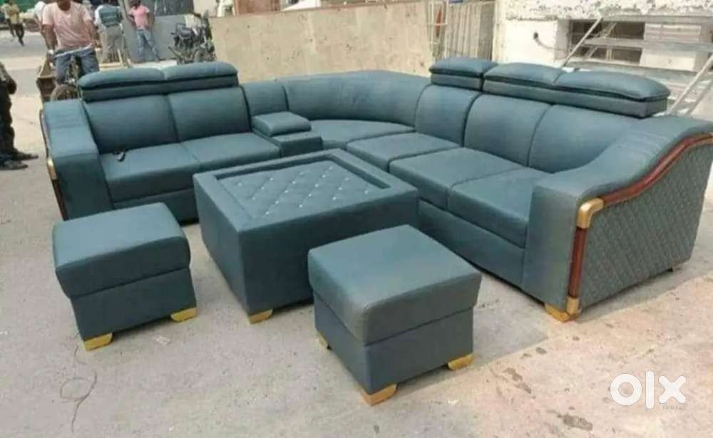 L shape sofa luxury model