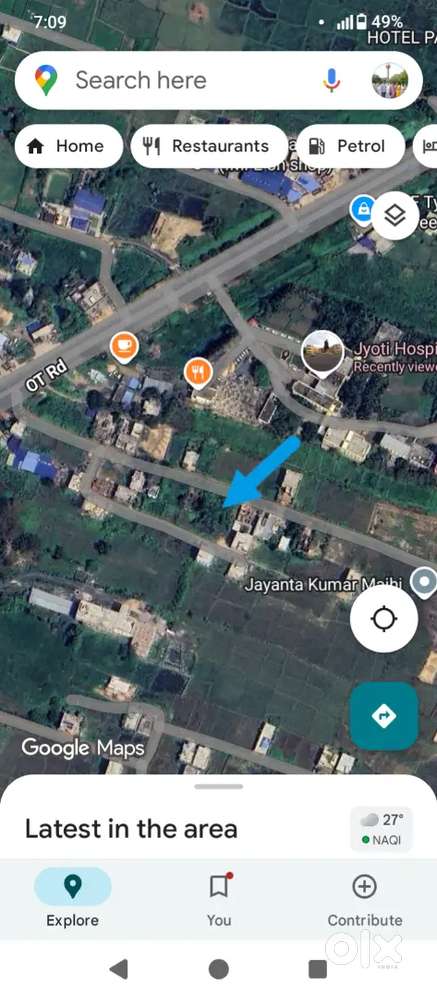 Personal plot for Sale at Kuruda, near Jyothi Hospital, Balasore