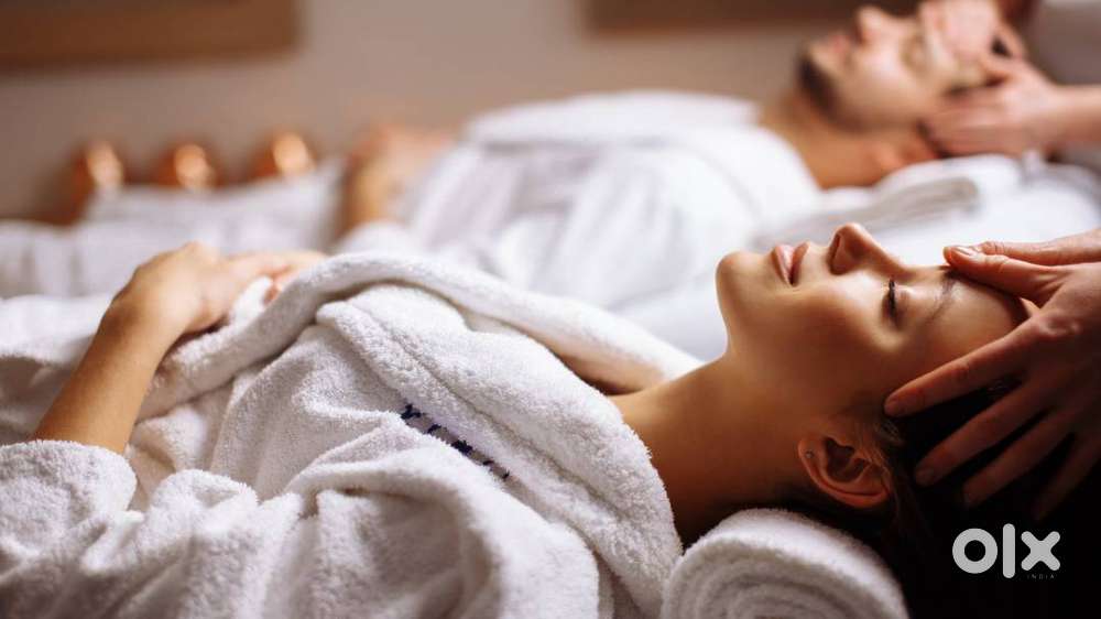 female massage therapist