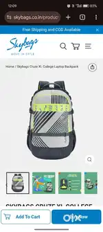 Skybags laptop bagpack