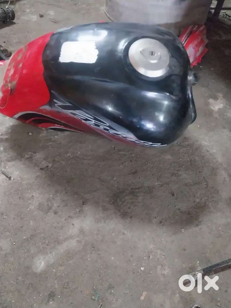 Hero honda Allow will Passion pro. Tank
