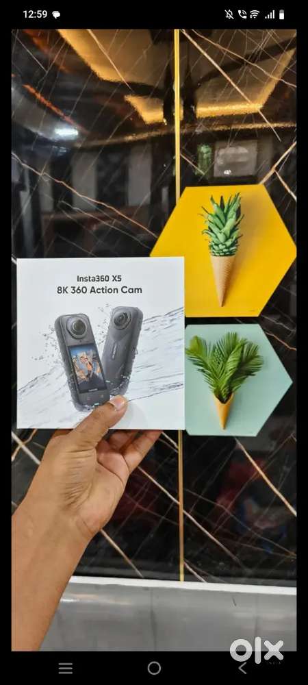 Insta 360x5 Sports and Action Camera