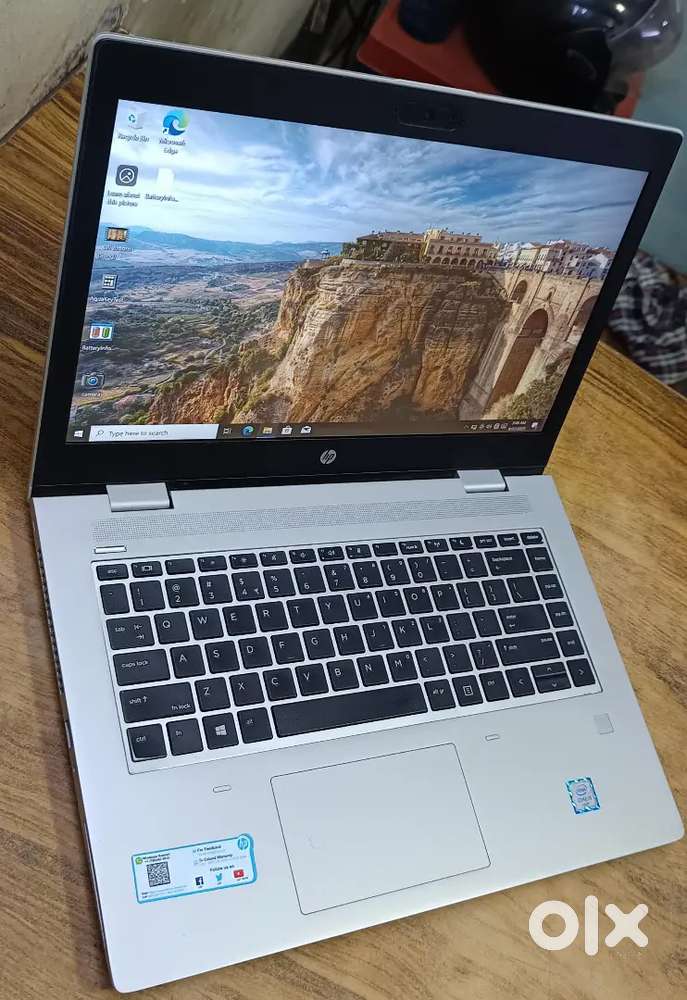 HP PROBOOK RYZN 5 8GB RAM 256 SSD With Original Adapter