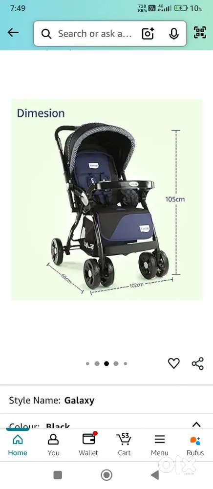 Luvlap stroller